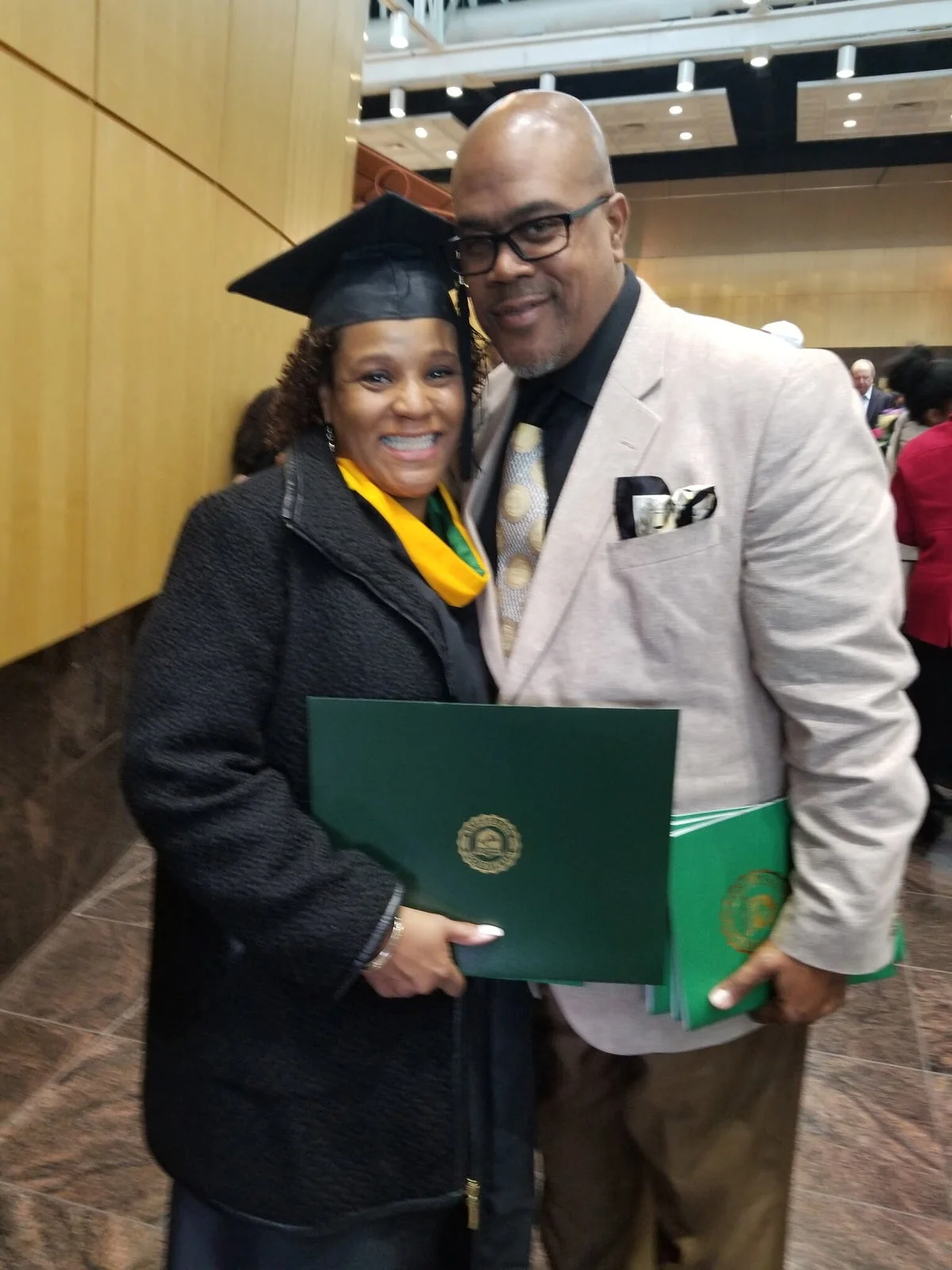 Celebrating a graduate in our church family